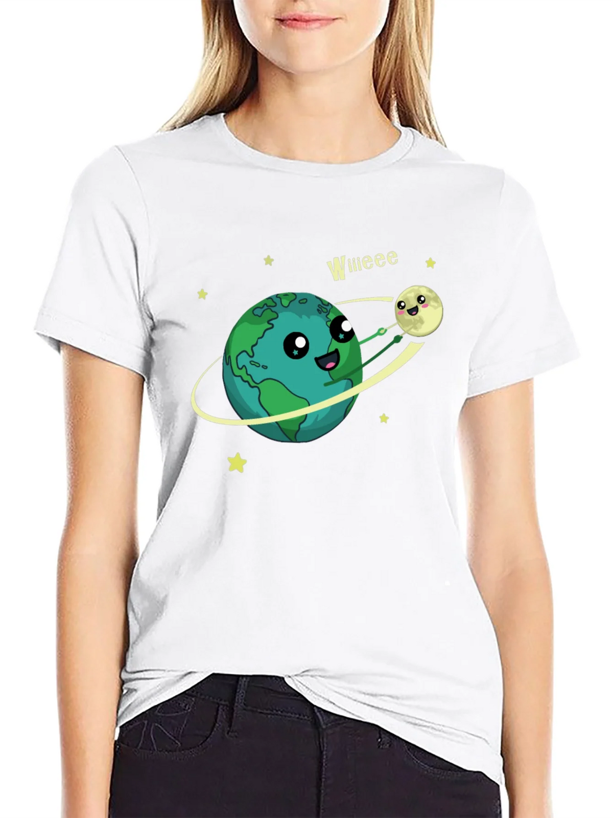 Planet Hugger T-Shirt - Black Graphic Tee product image 11