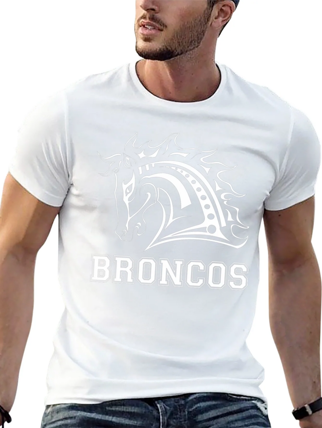 Broncos Horse Graphic Tee - Black T-Shirt product image 3