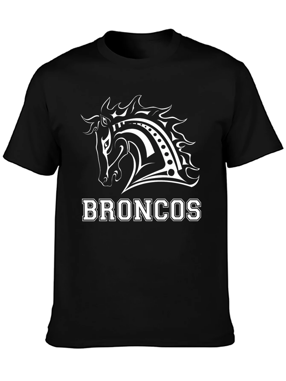 Broncos Horse Graphic Tee - Black T-Shirt product image 5