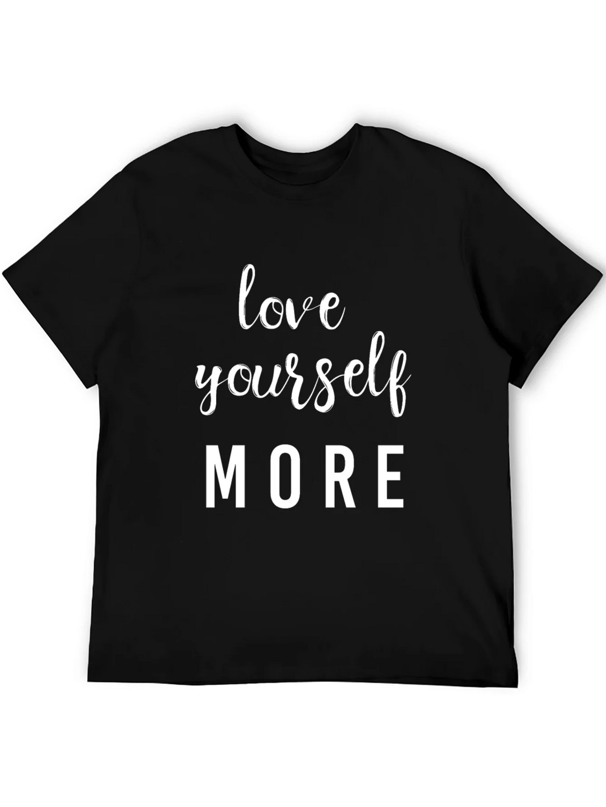 Love Yourself More Graphic Tee - Black T-Shirt product image 8