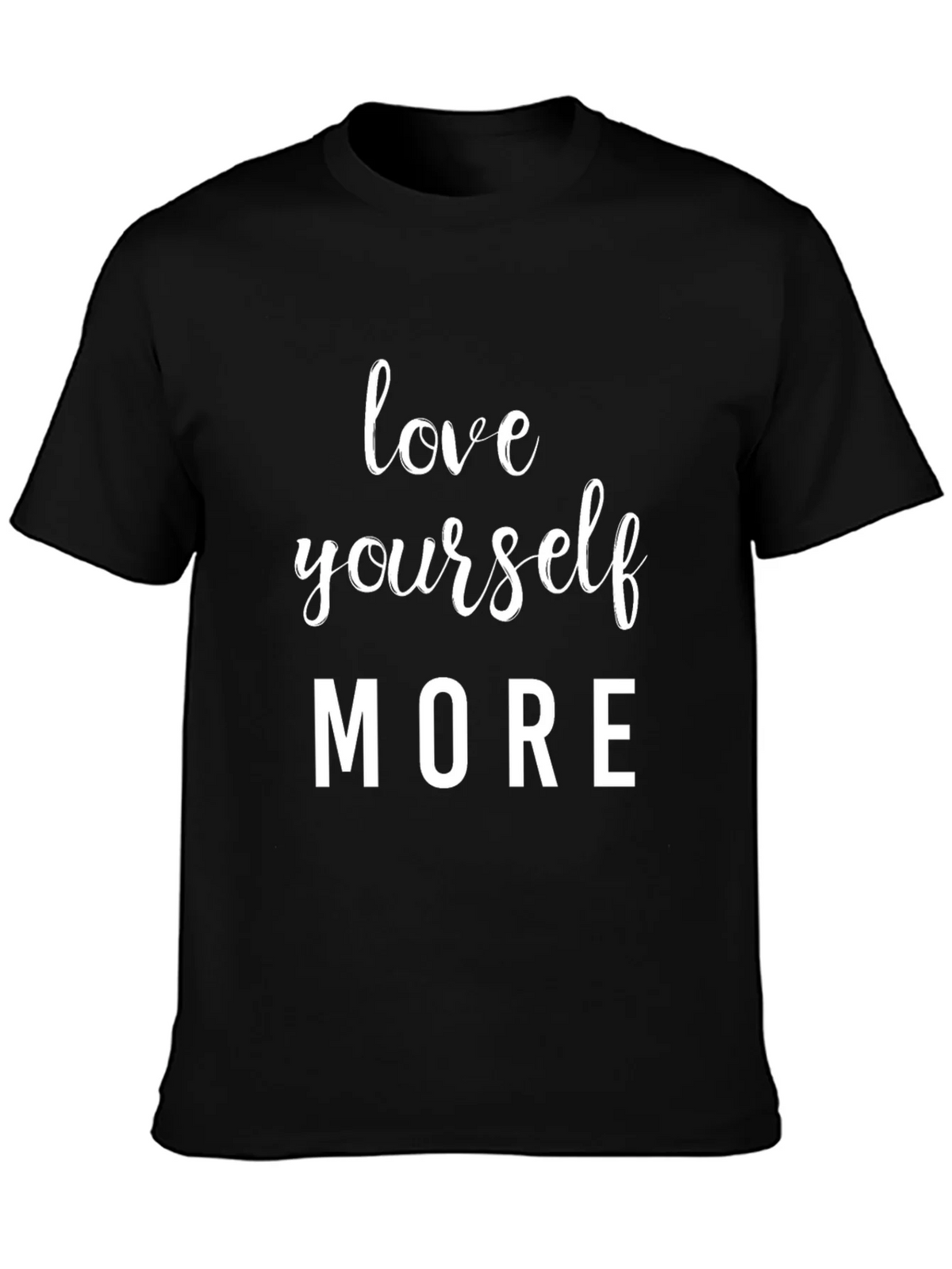 Love Yourself More Graphic Tee - Black T-Shirt product image 6