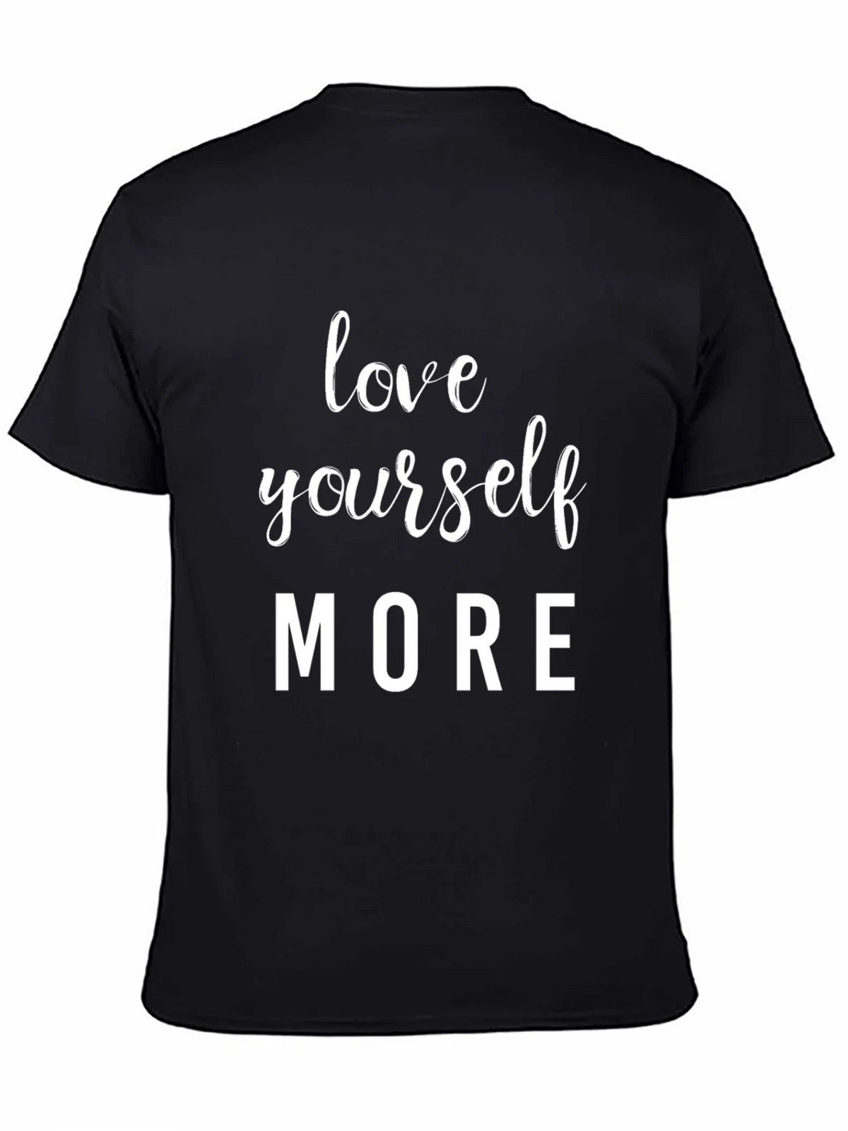 Love Yourself More Graphic Tee - Black T-Shirt product image 7