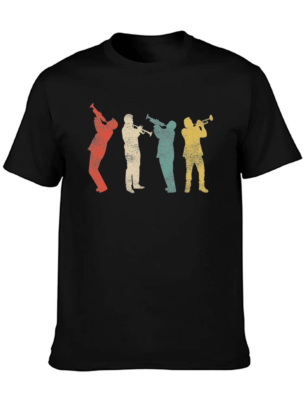Vintage Trumpet Player Graphic T-Shirt product image 6