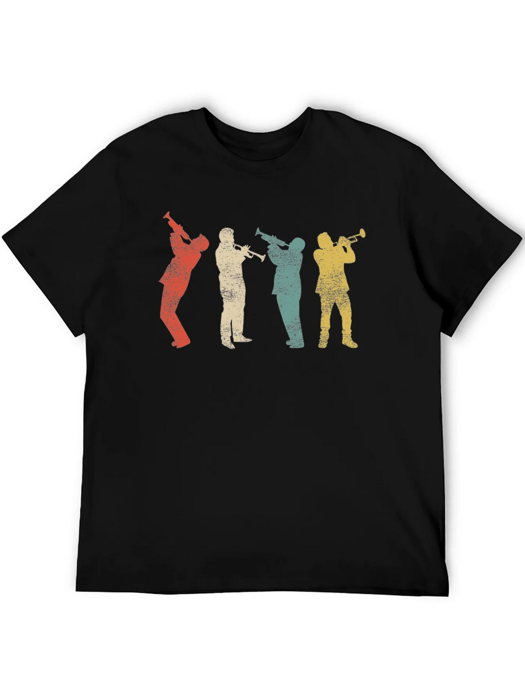 Vintage Trumpet Player Graphic T-Shirt product image 8