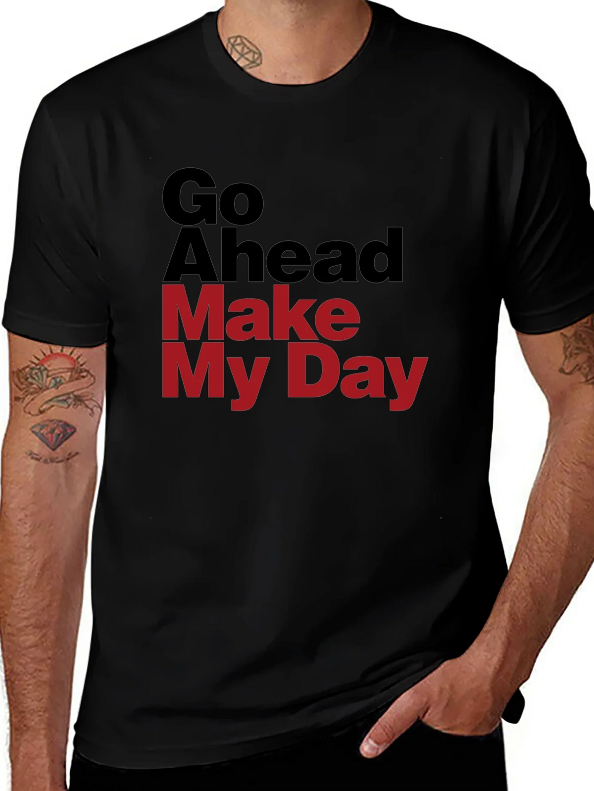Go Ahead Make My Day Graphic T-Shirt product image 1