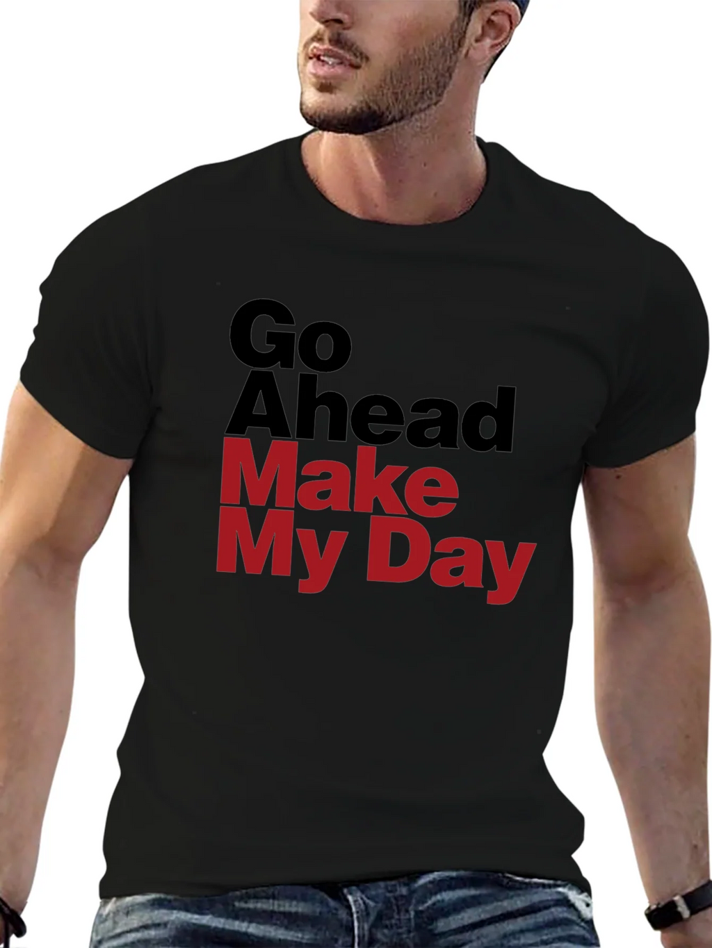 Go Ahead Make My Day Graphic T-Shirt product image 9