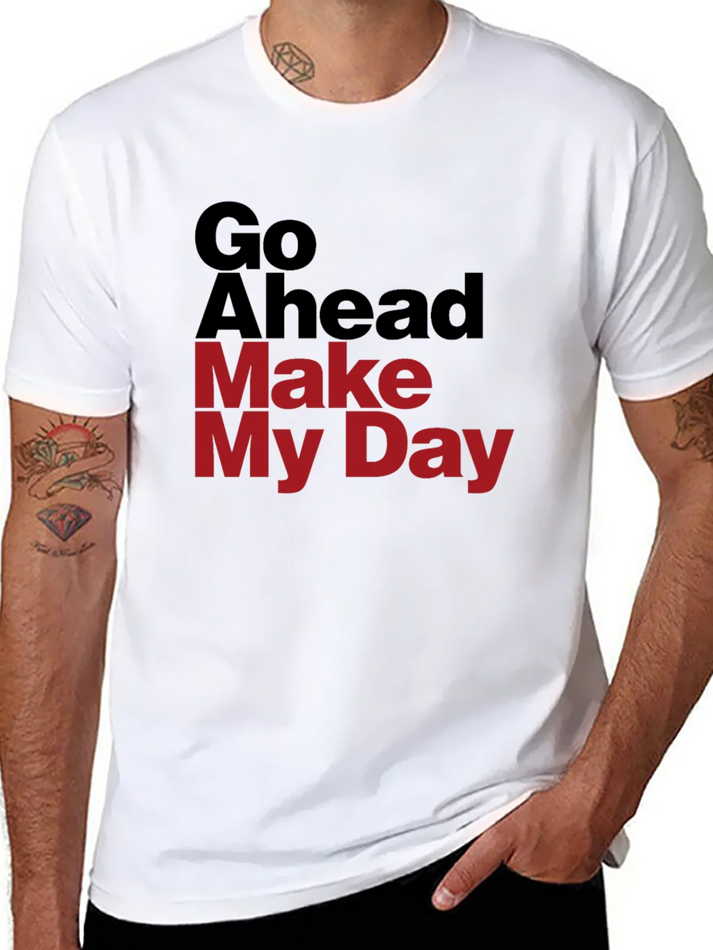 Go Ahead Make My Day Graphic T-Shirt product image 10