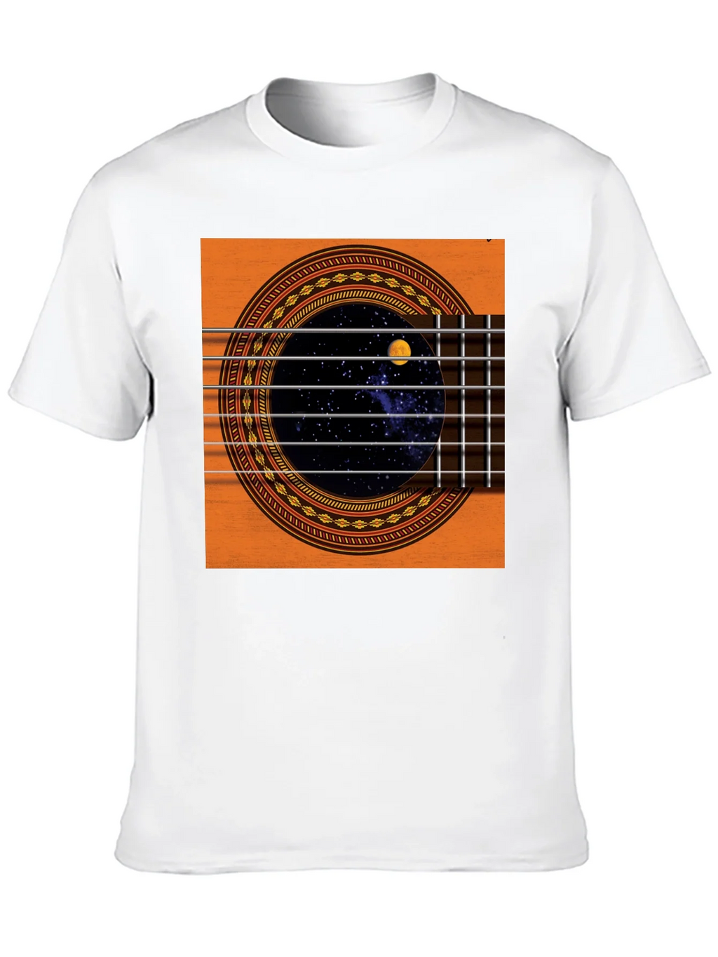 Guitar Space T-Shirt - Black product image 12
