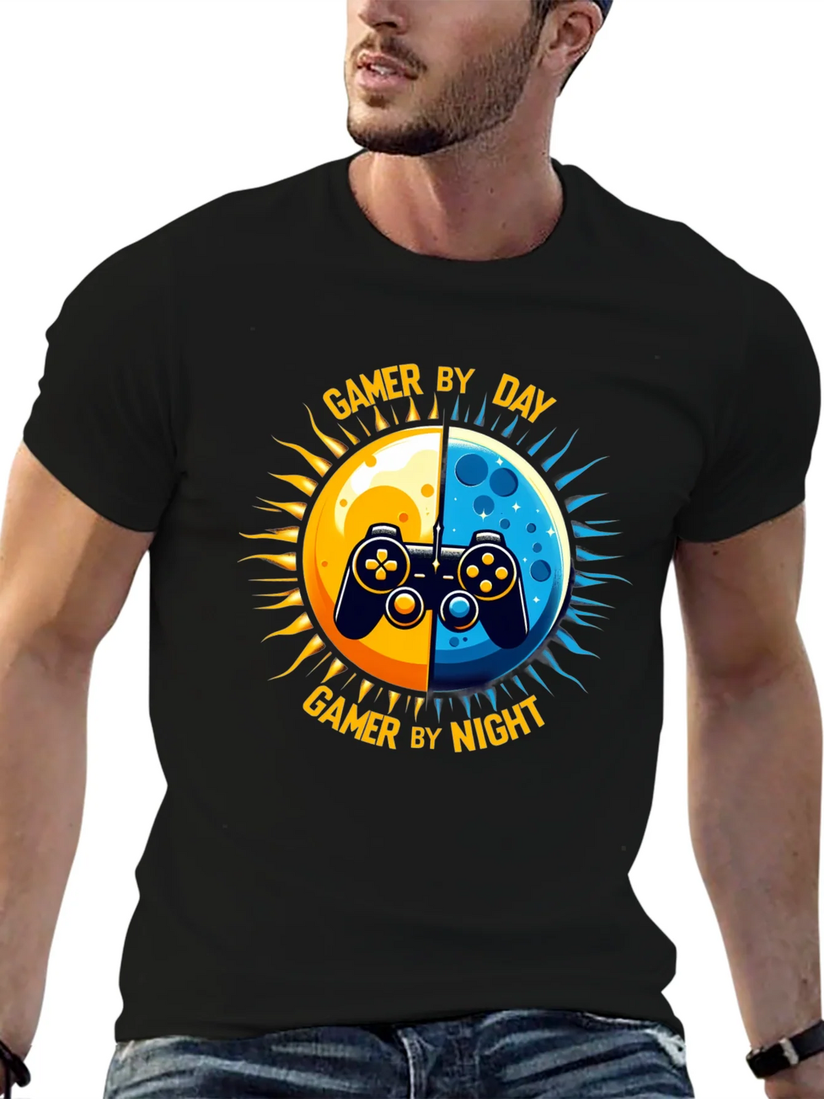 Gamer Day & Night T-Shirt product image 9
