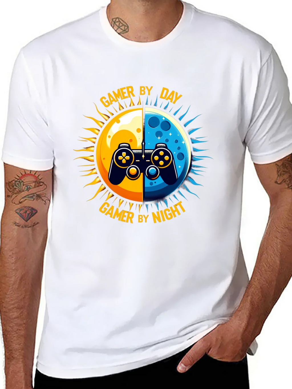 Gamer Day & Night T-Shirt product image 10