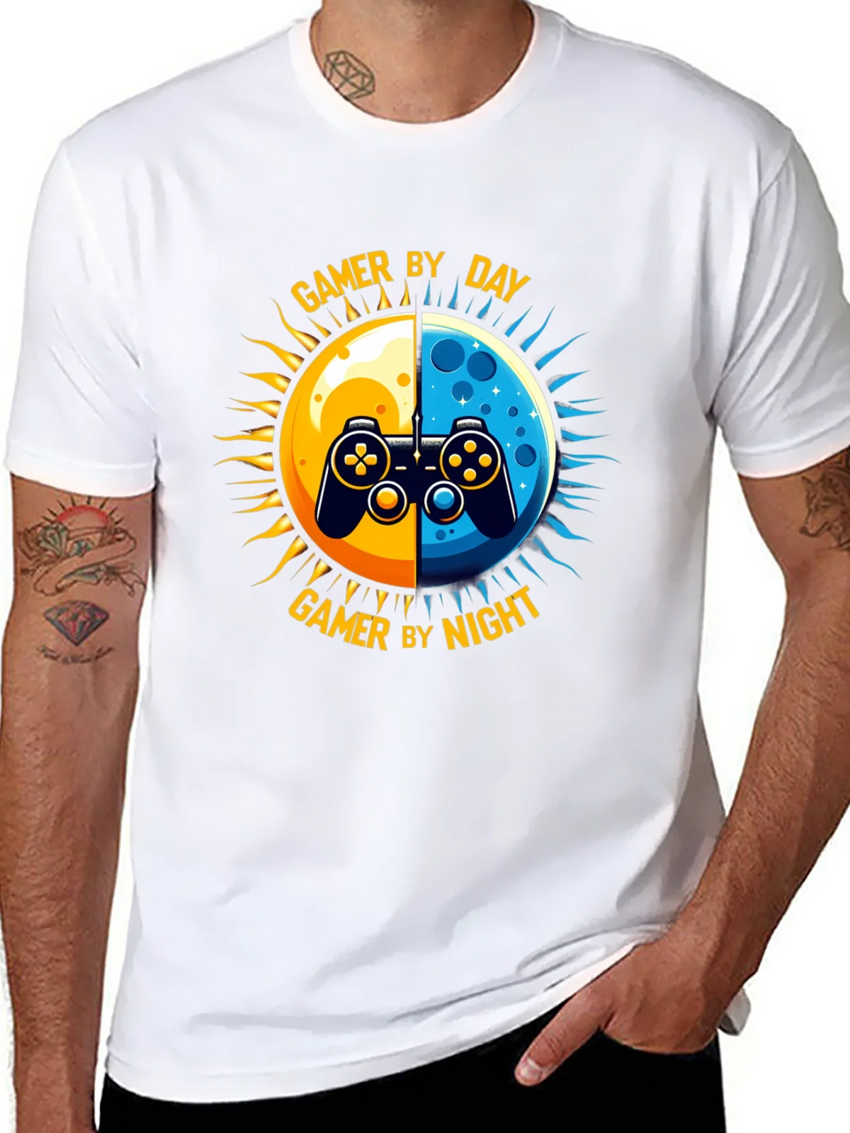 Gamer Day & Night T-Shirt product image 10