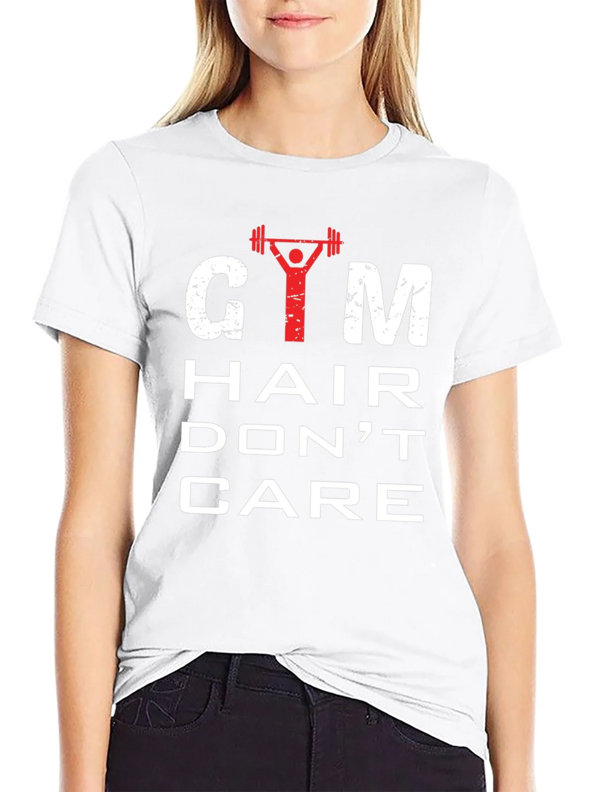 Gym Hair Dont Care Mens Graphic Tee product image 11