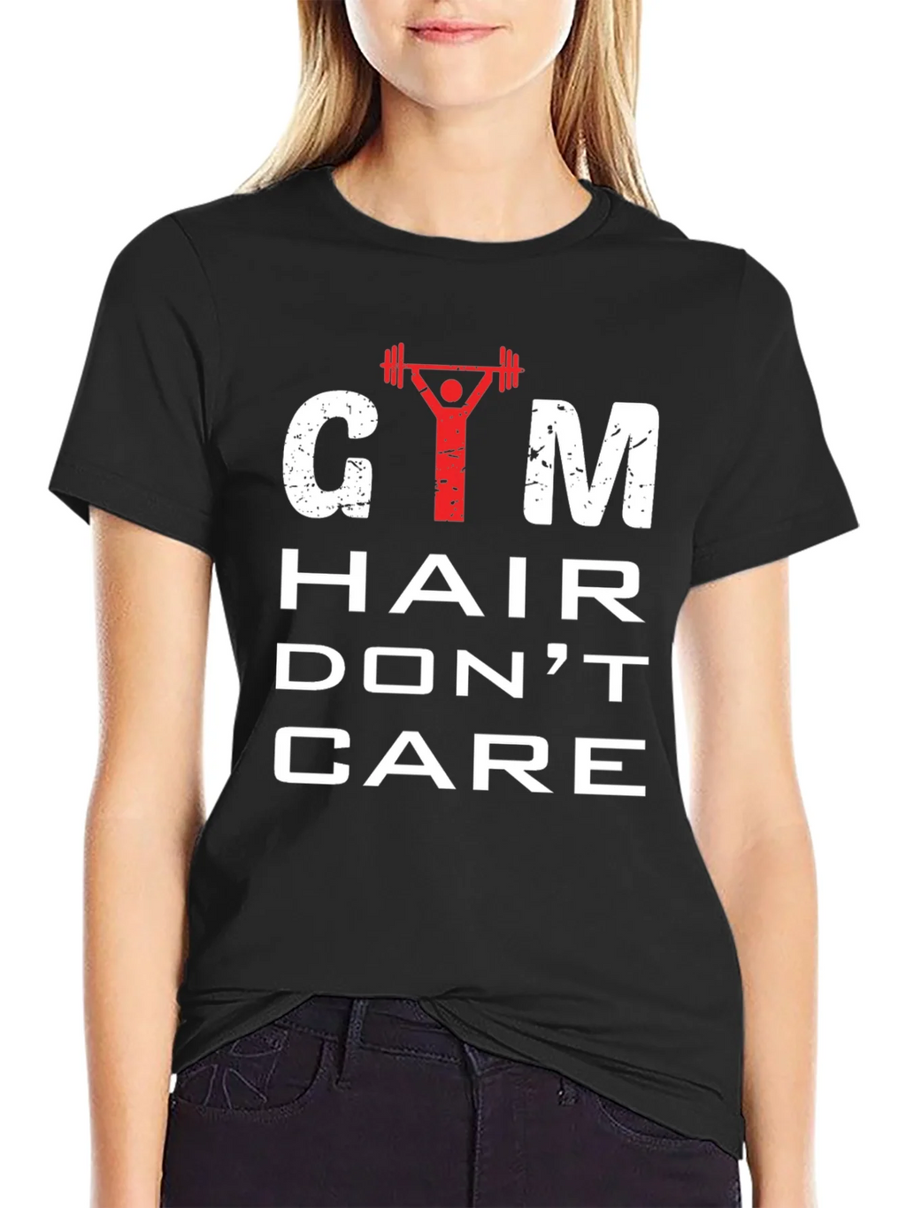 Gym Hair Dont Care Mens Graphic Tee product image 5