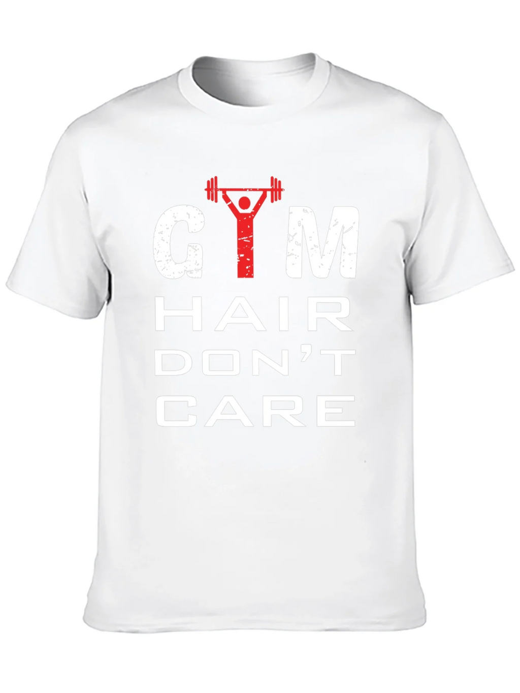 Gym Hair Dont Care Mens Graphic Tee product image 12
