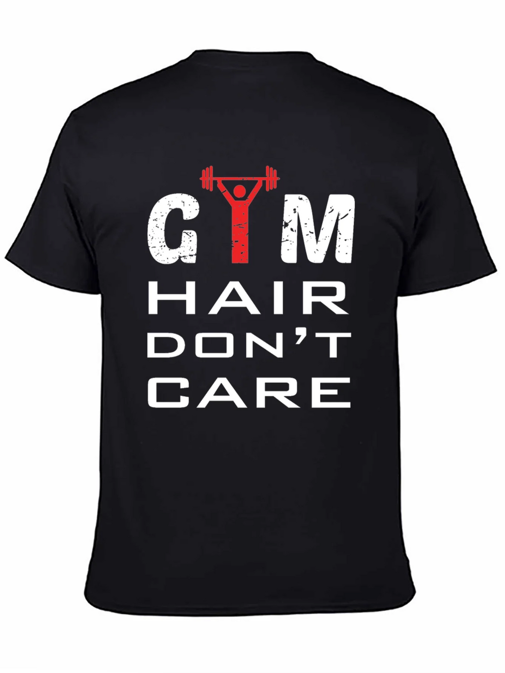 Gym Hair Dont Care Mens Graphic Tee product image 7