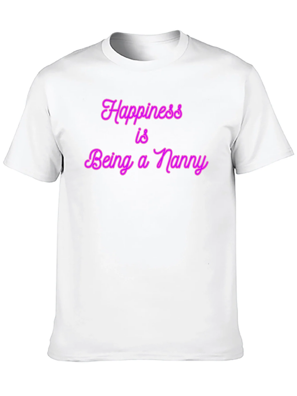 Happiness is Being a Nanny T-Shirt product image 12
