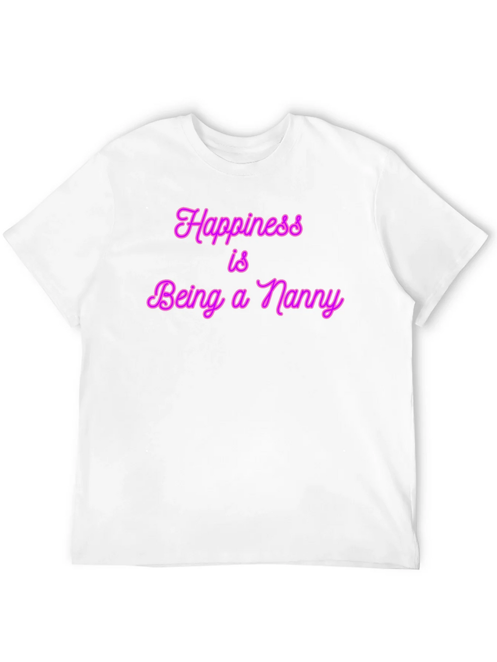 Happiness is Being a Nanny T-Shirt product image 3