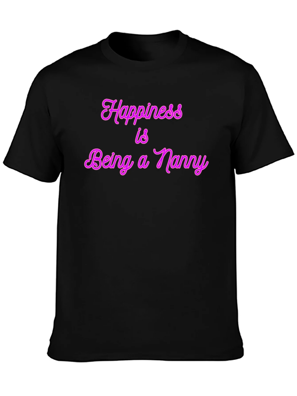 Happiness is Being a Nanny T-Shirt product image 6