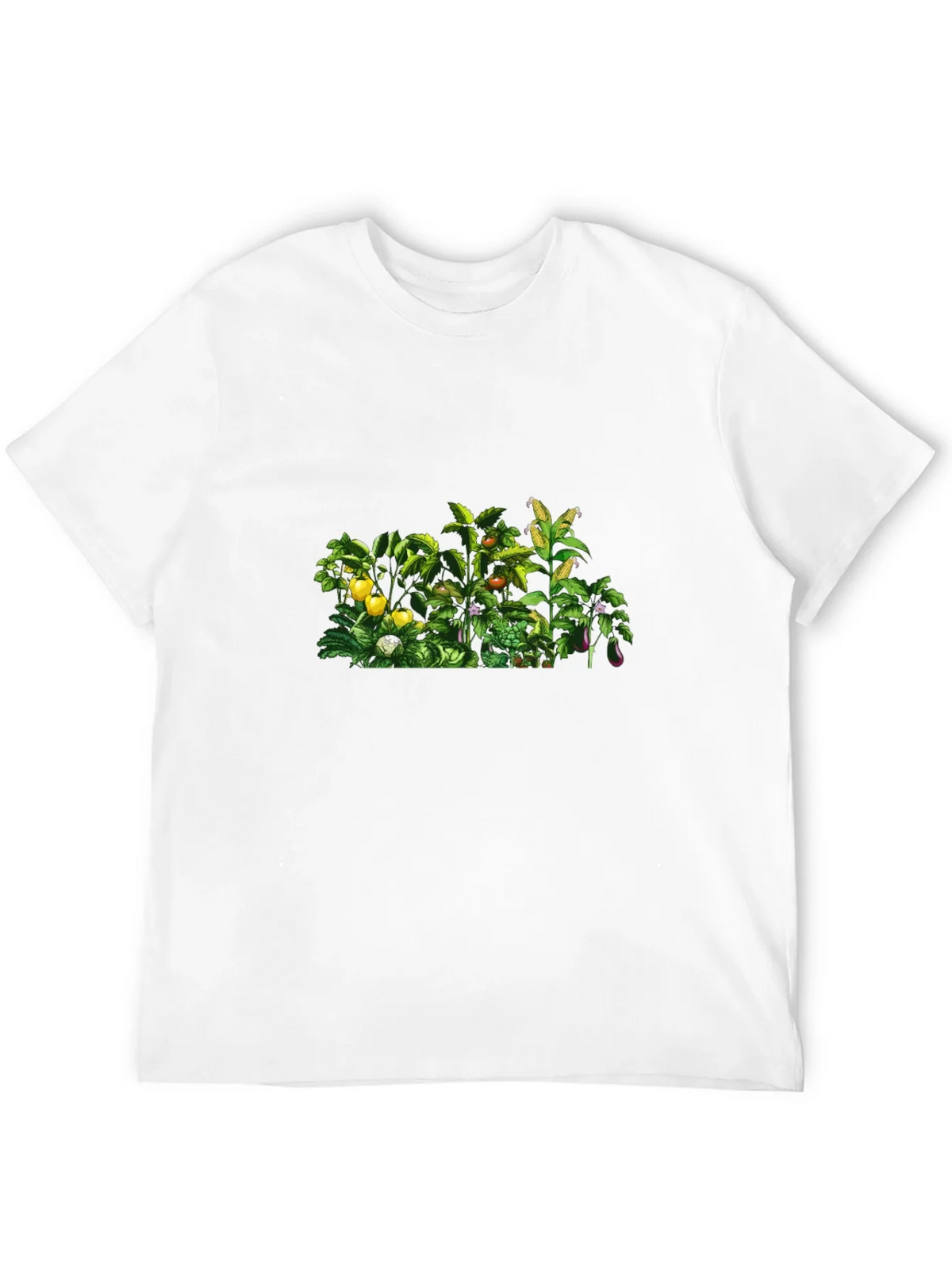 Botanical Garden Print Black T-Shirt product image 3