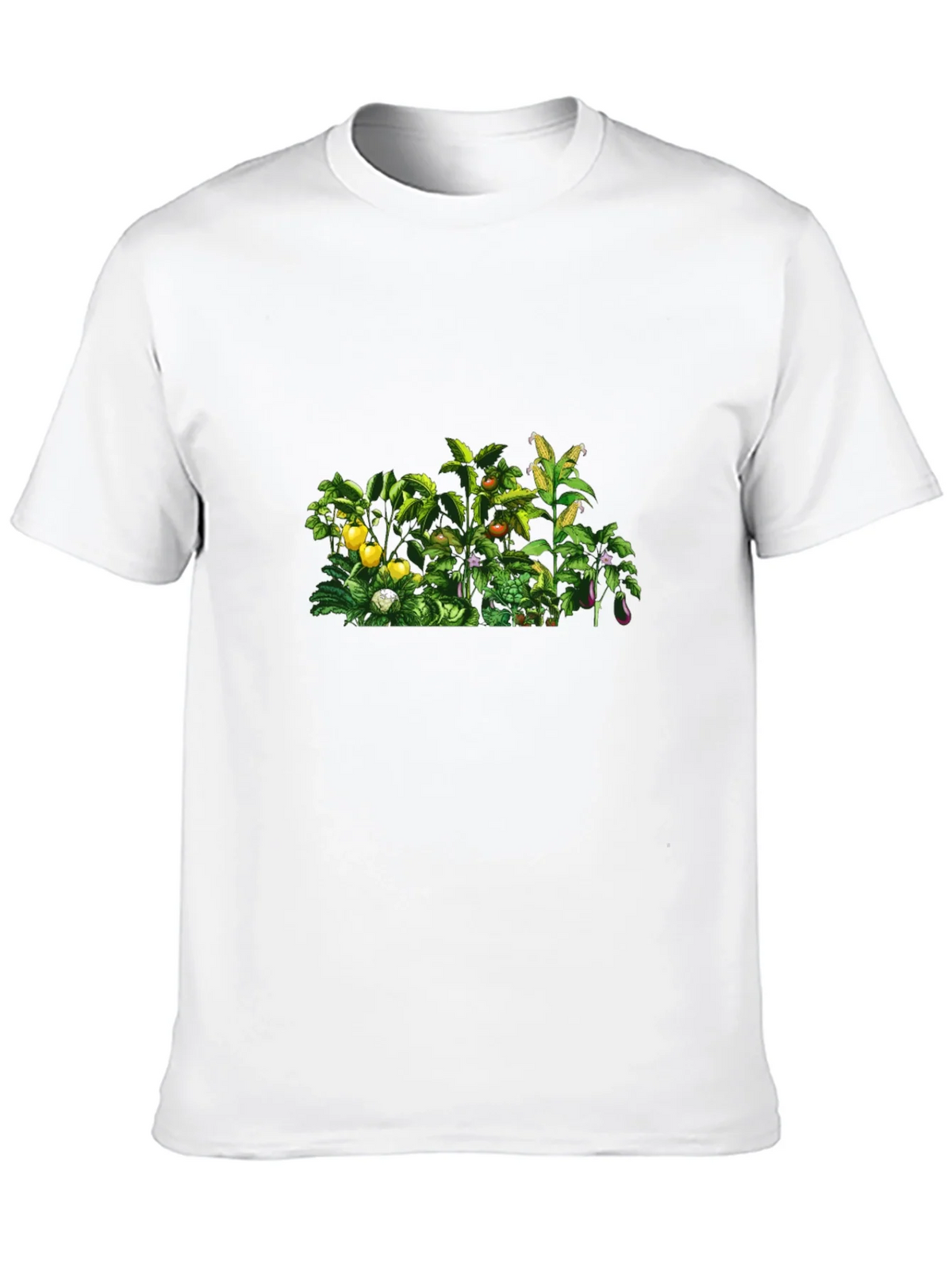 Botanical Garden Print Black T-Shirt product image 12