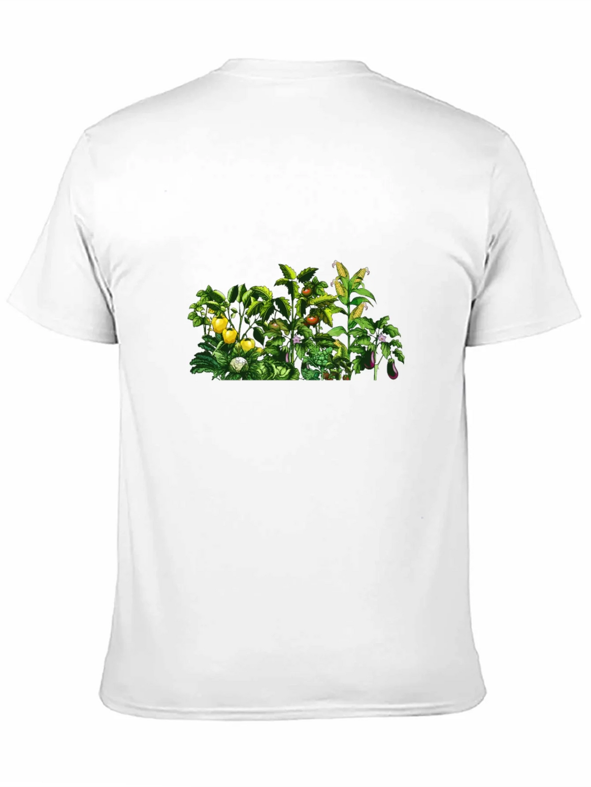 Botanical Garden Print Black T-Shirt product image 2