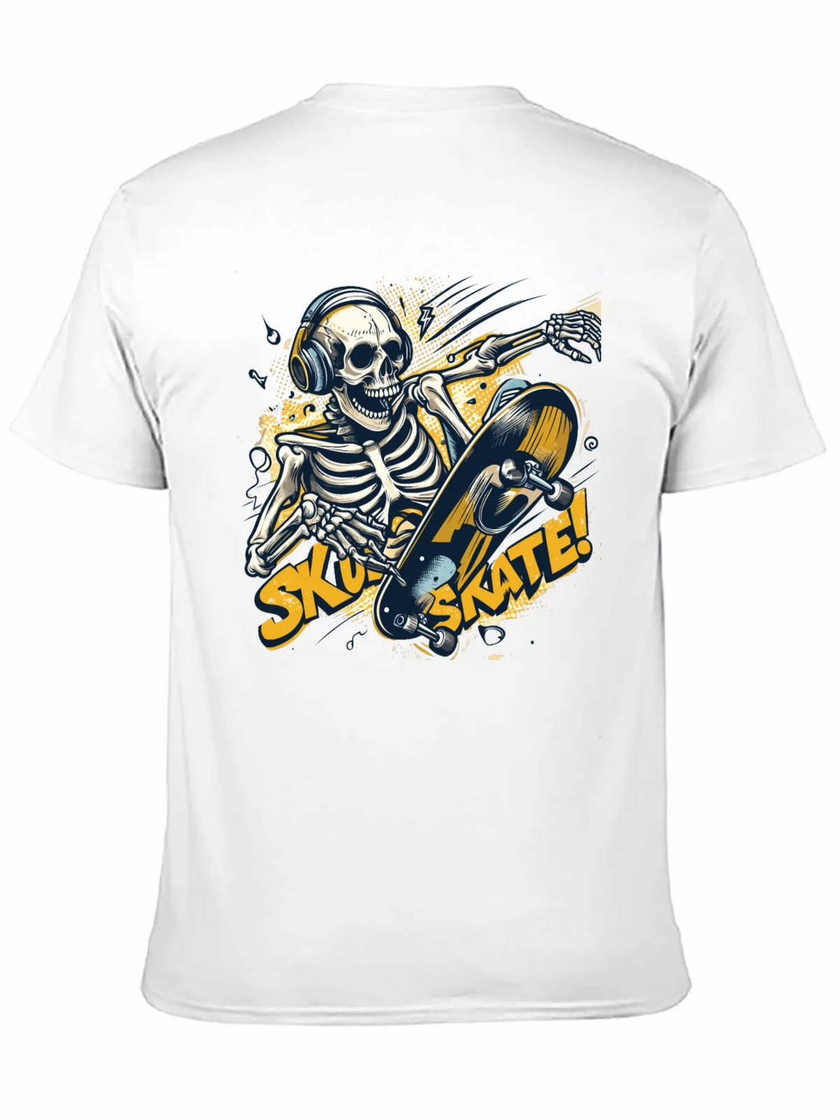 Skull Skateboard T-Shirt product image 2