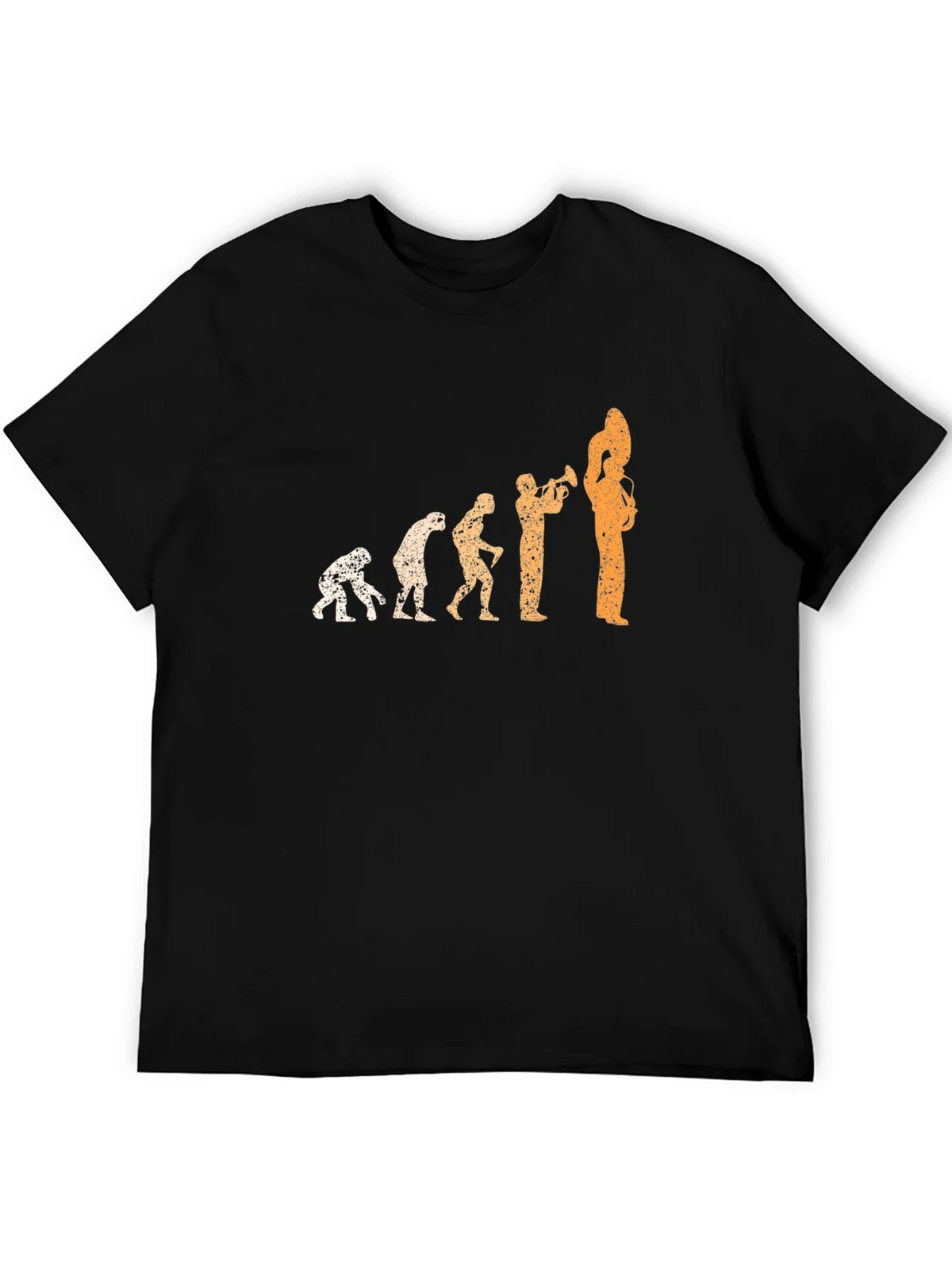 Evolution of Music Black T-Shirt product image 8