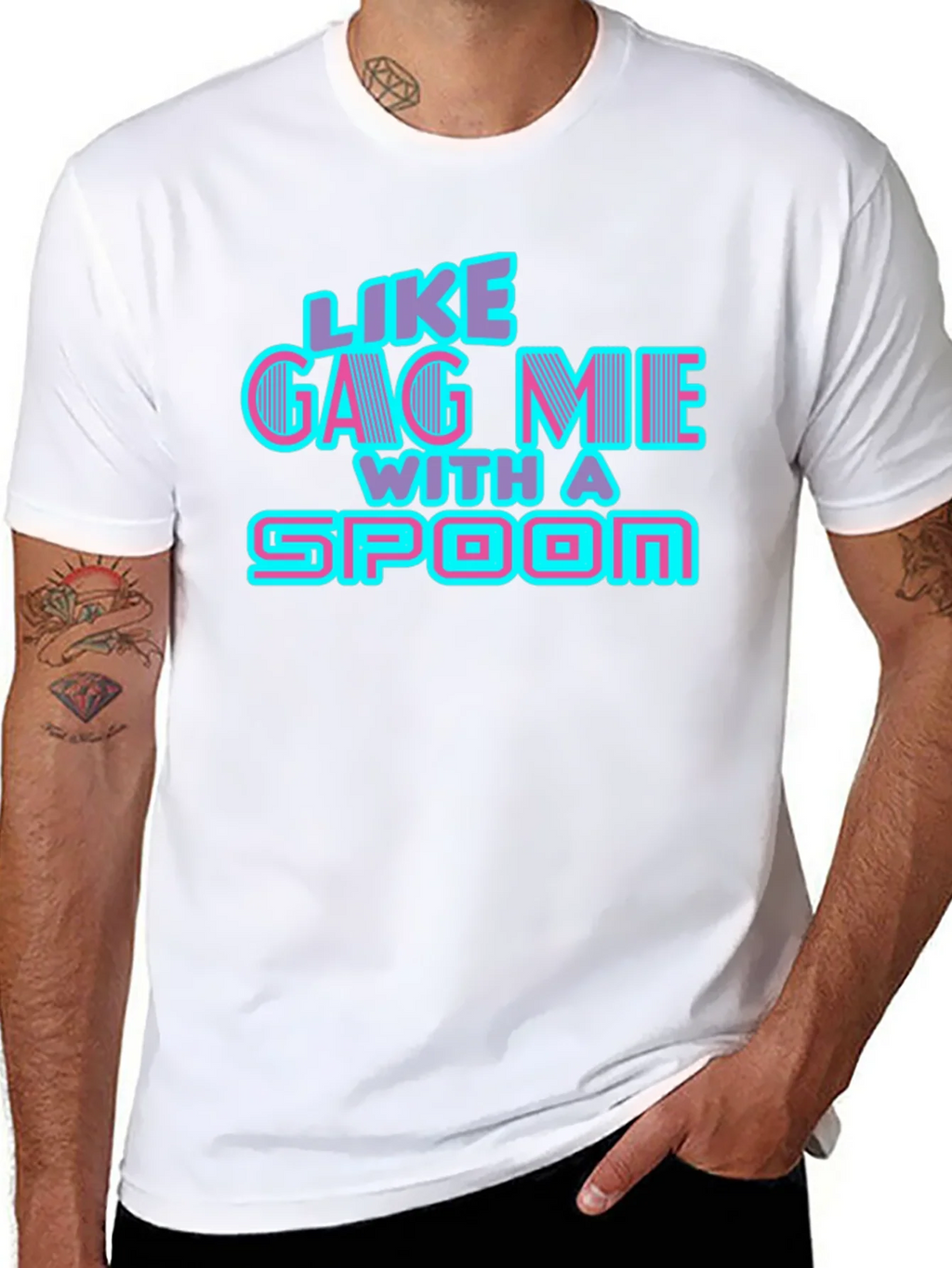 Like Gag Me With A Spoon Black Tee product image 10