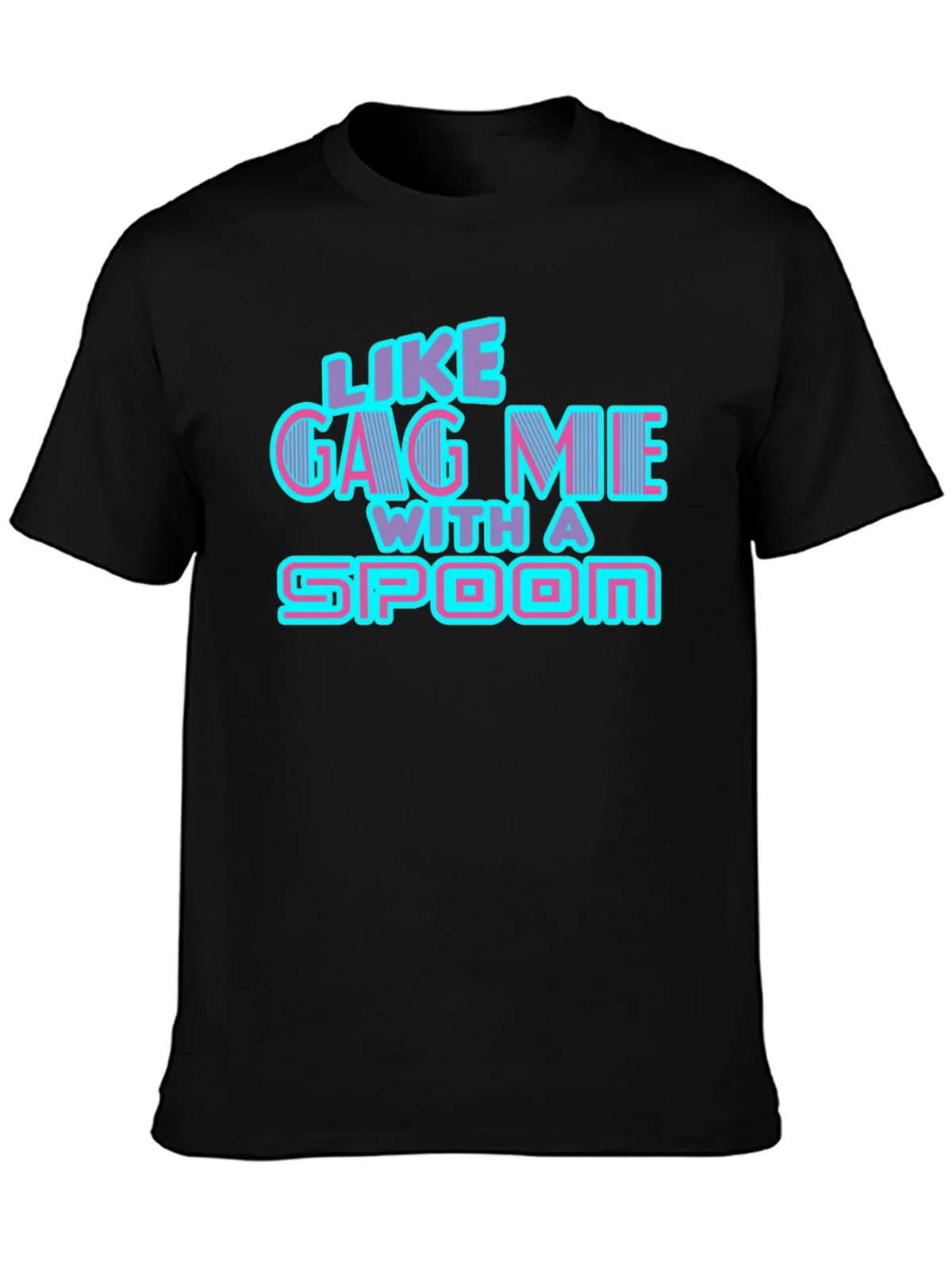 Like Gag Me With A Spoon Black Tee product image 6