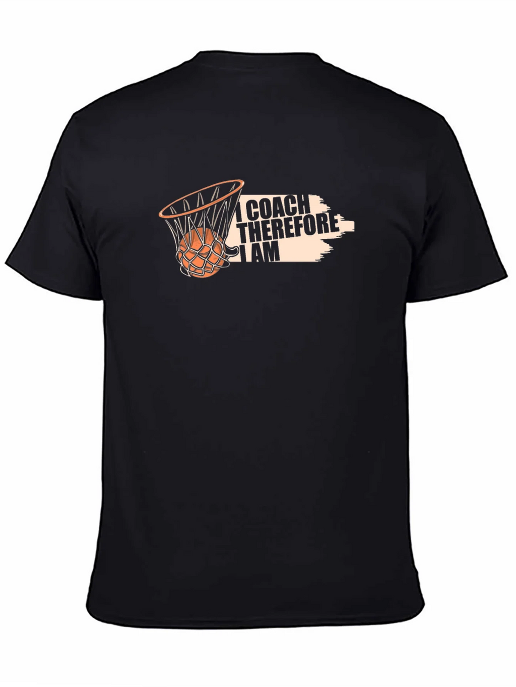 Coach Basketball T-Shirt: I Therefore I Am product image 7