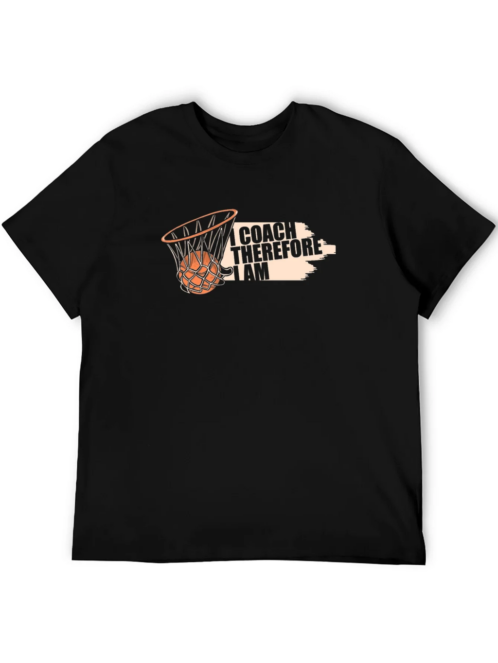 Coach Basketball T-Shirt: I Therefore I Am product image 8