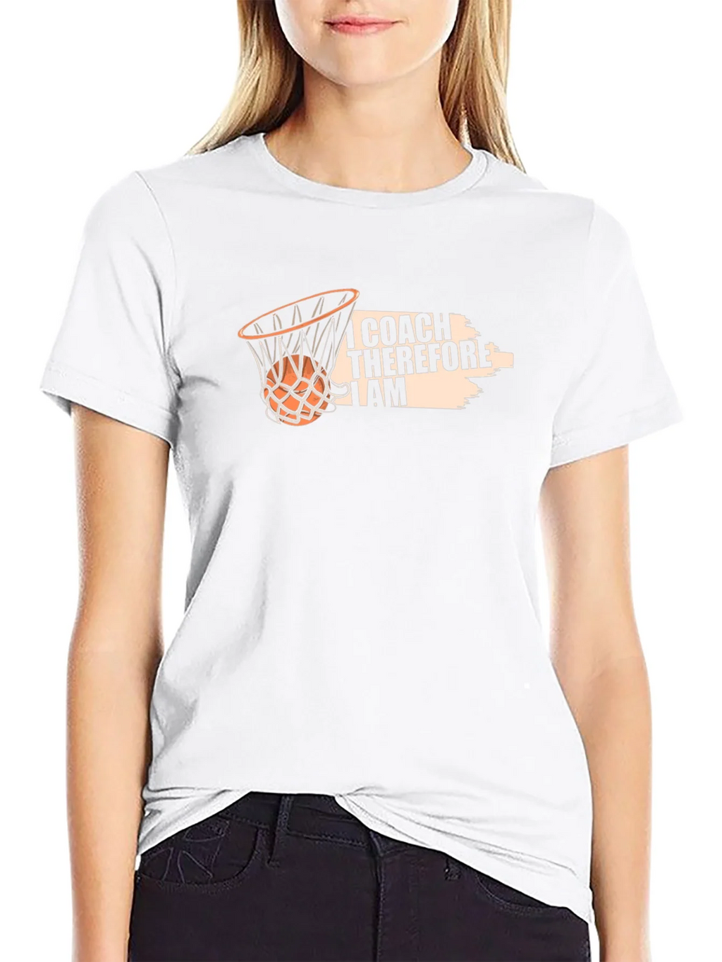 Coach Basketball T-Shirt: I Therefore I Am product image 11