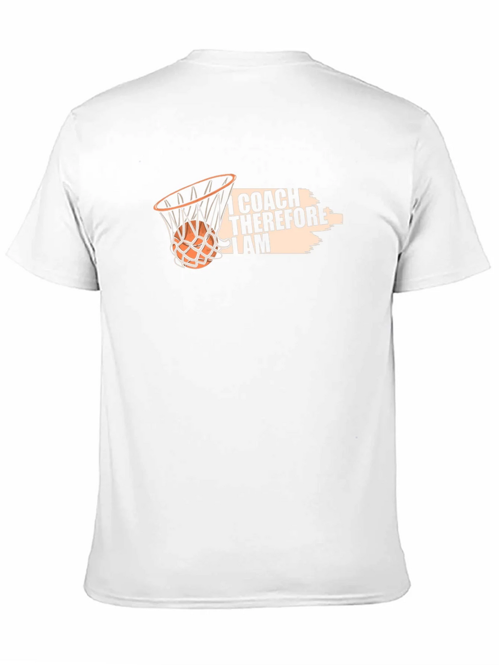 Coach Basketball T-Shirt: I Therefore I Am product image 2
