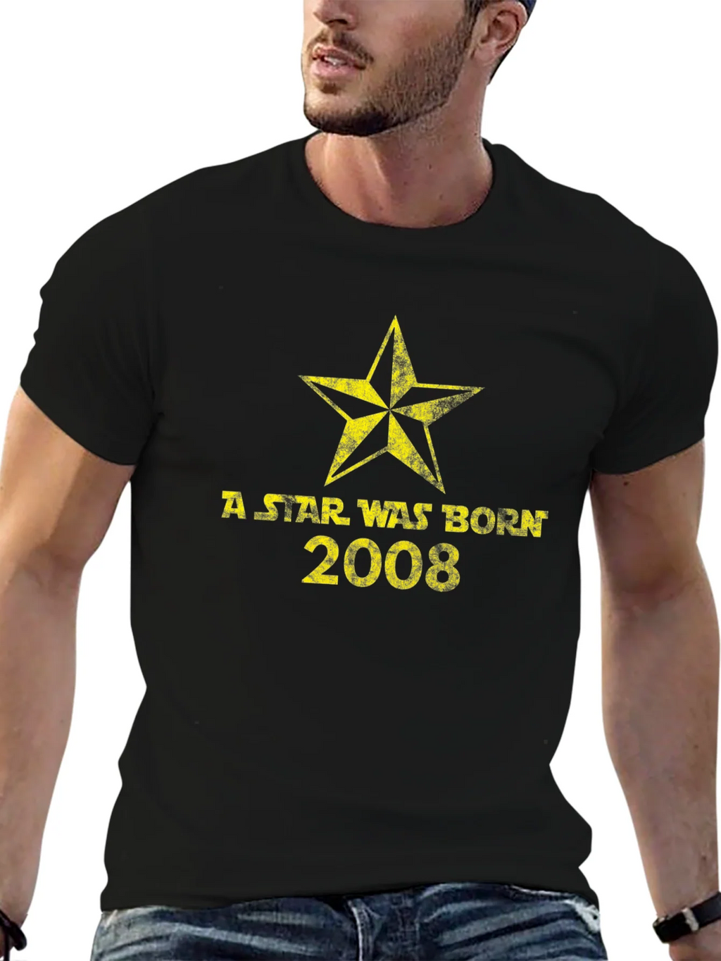 A Star Was Born 2008 Graphic Tee - Black product image 9