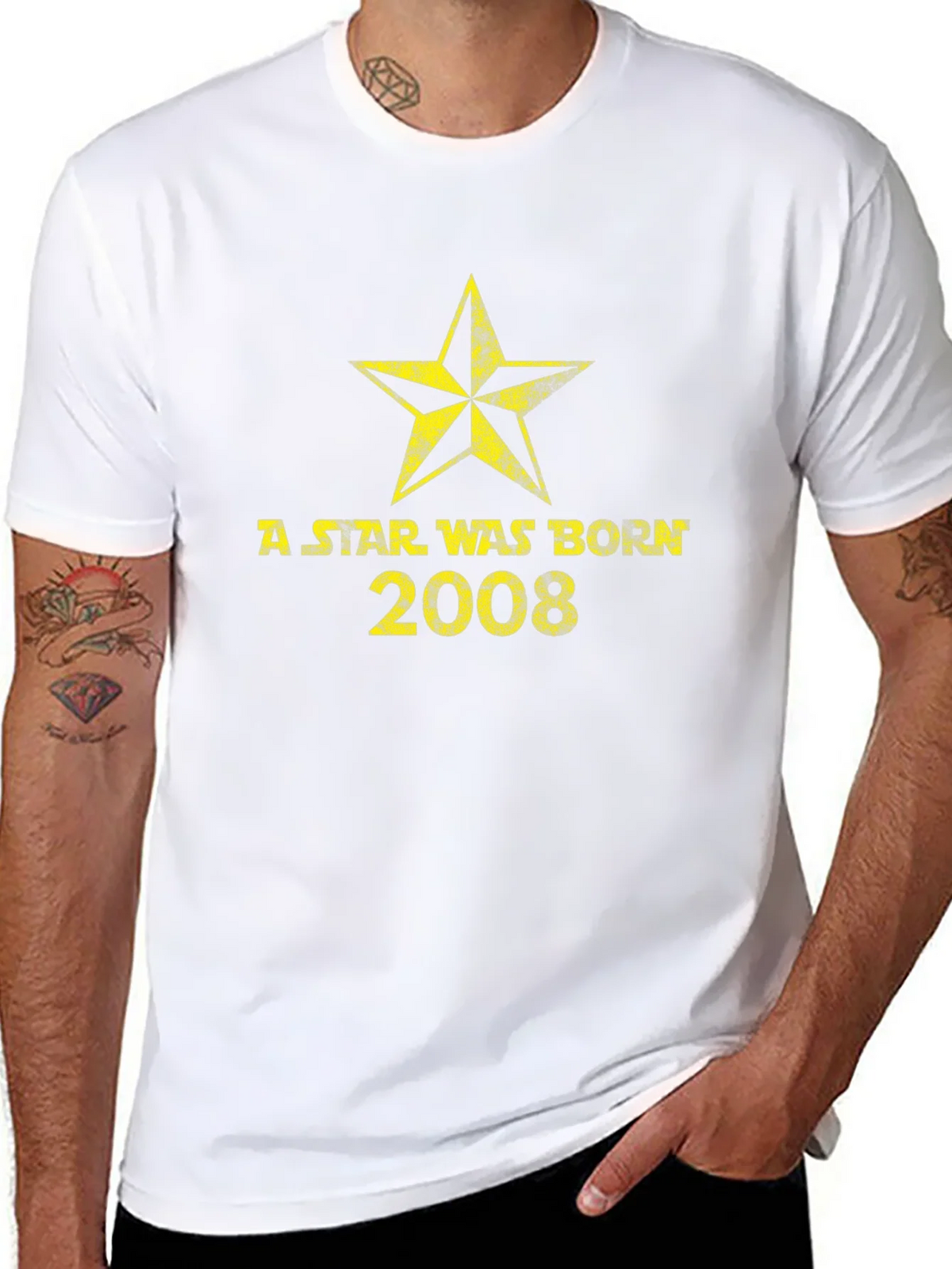 A Star Was Born 2008 Graphic Tee - Black product image 10