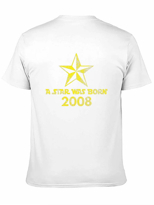 A Star Was Born 2008 Graphic Tee - Black product image 2