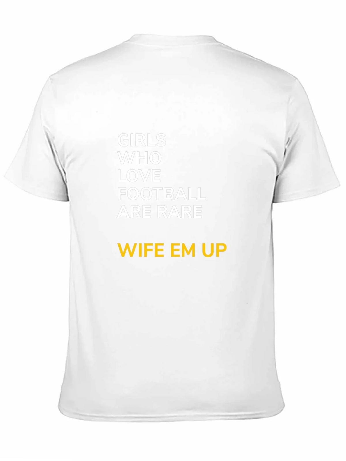 Girls Who Love Football T-Shirt - Wife Em Up product image 2