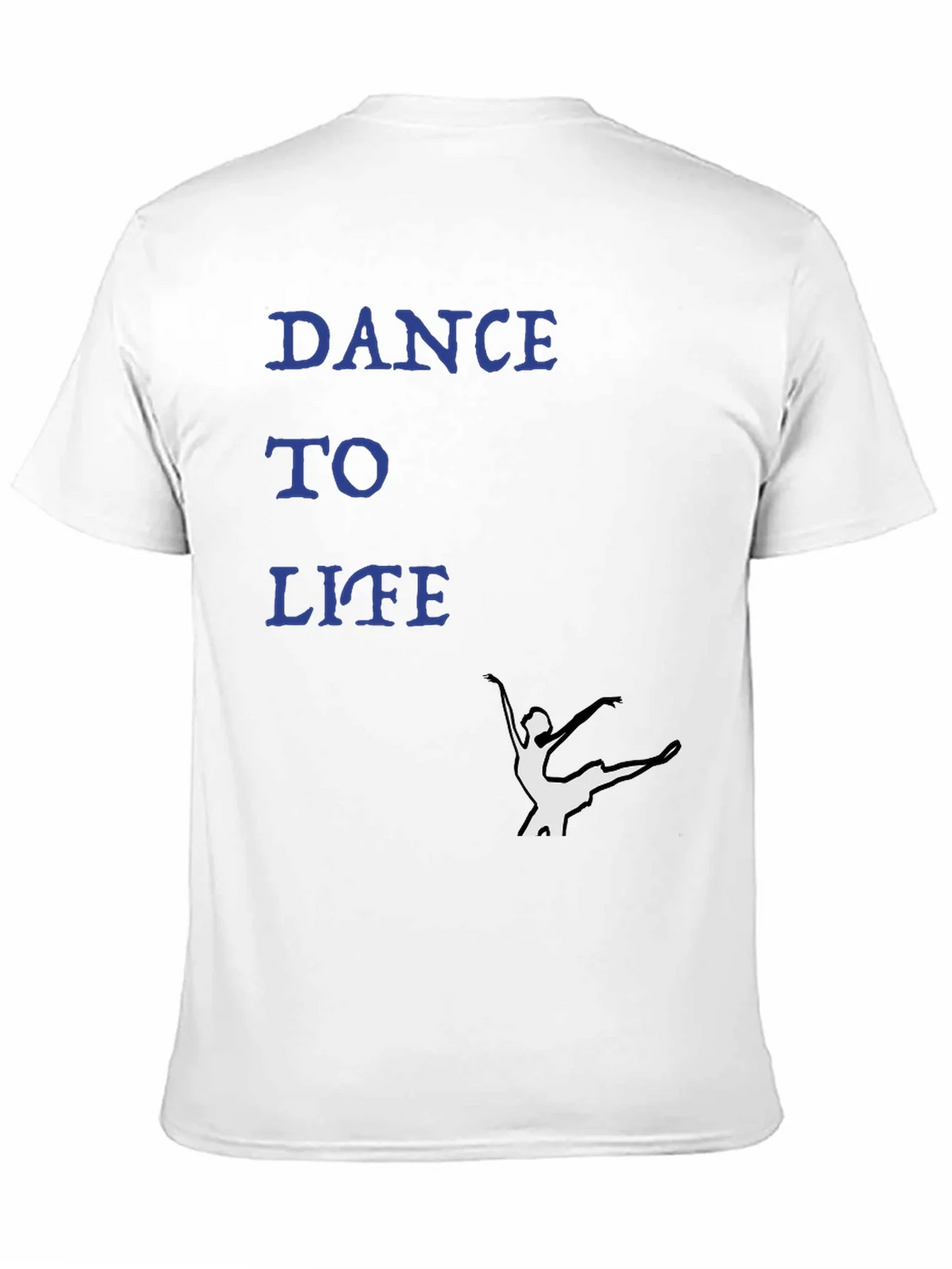 Dance to Life Black Graphic Tee product image 2