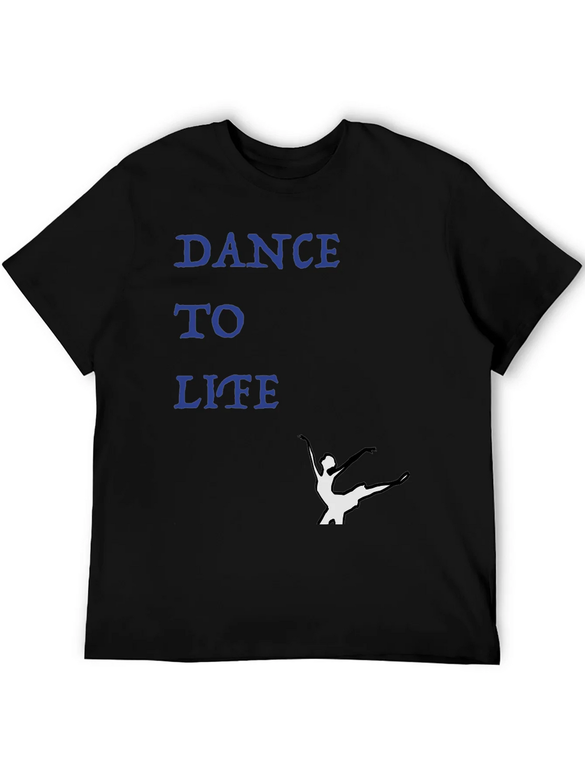 Dance to Life Black Graphic Tee product image 8
