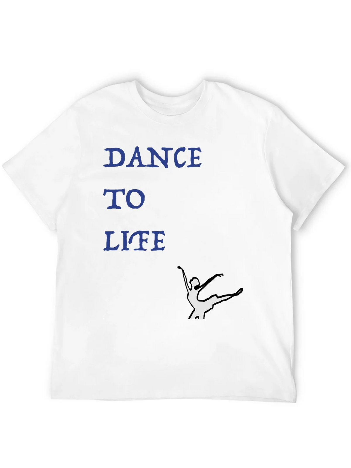Dance to Life Black Graphic Tee product image 3