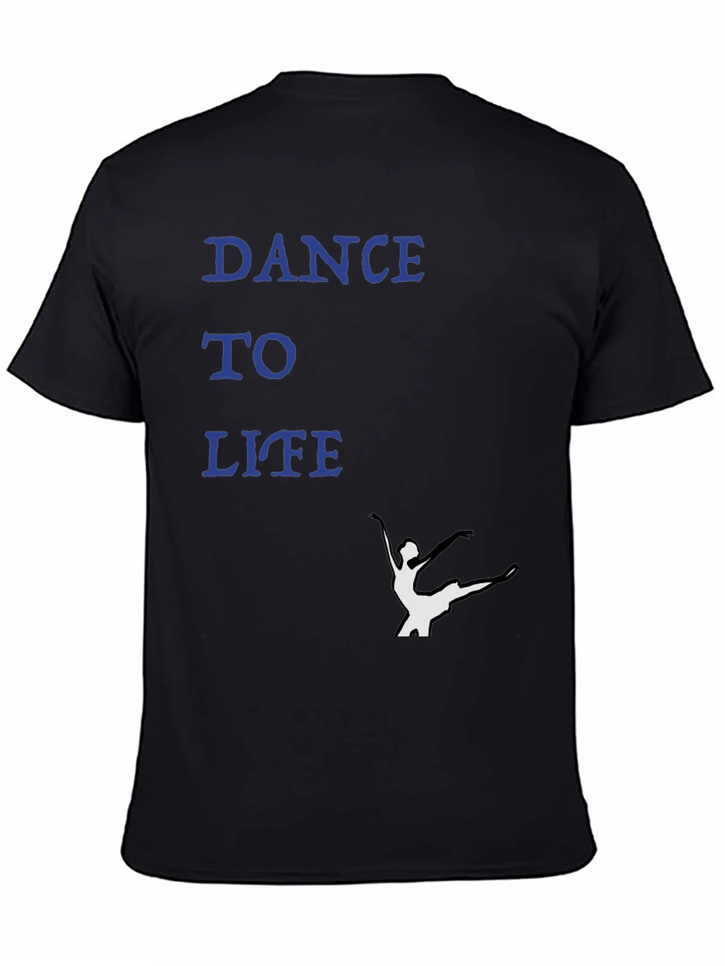 Dance to Life Black Graphic Tee product image 7