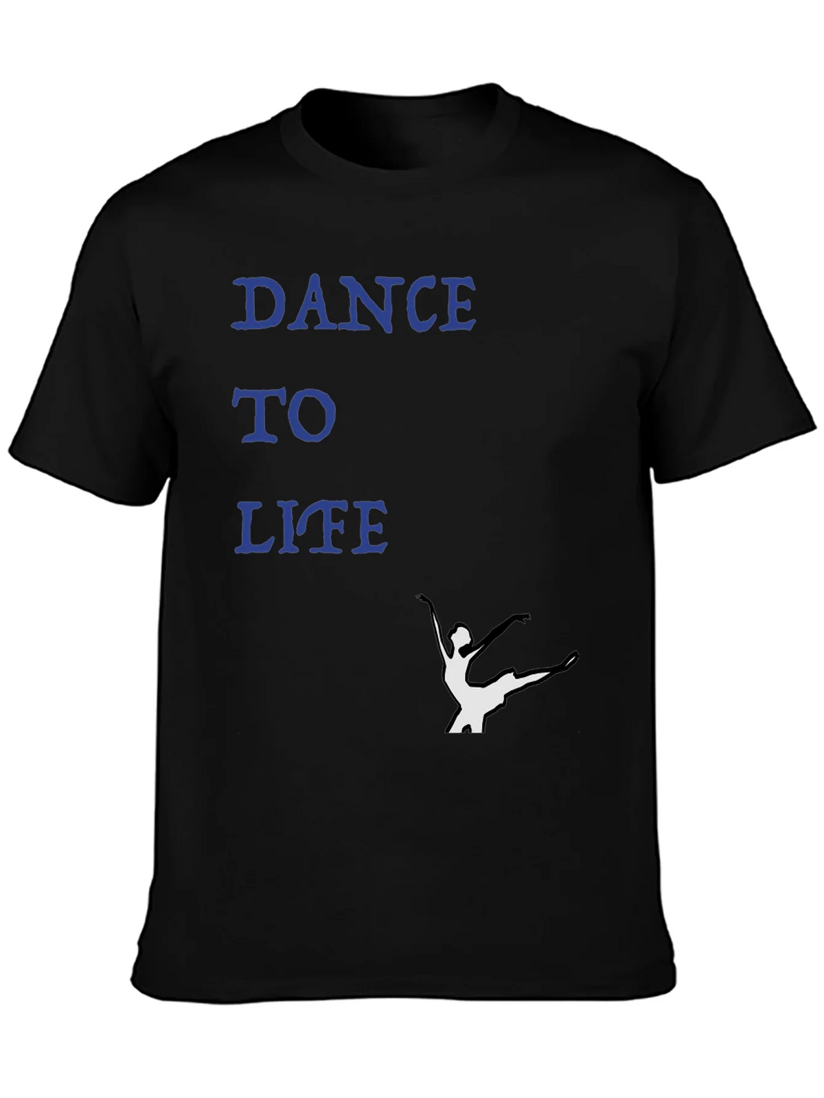 Dance to Life Black Graphic Tee product image 6