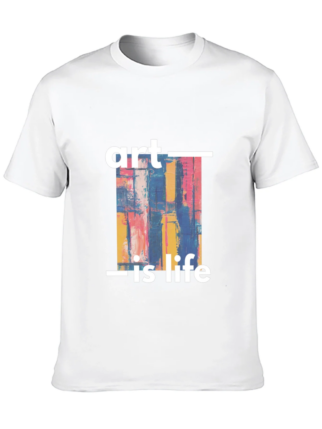 Art Is Life Graphic Print Black T-Shirt product image 12