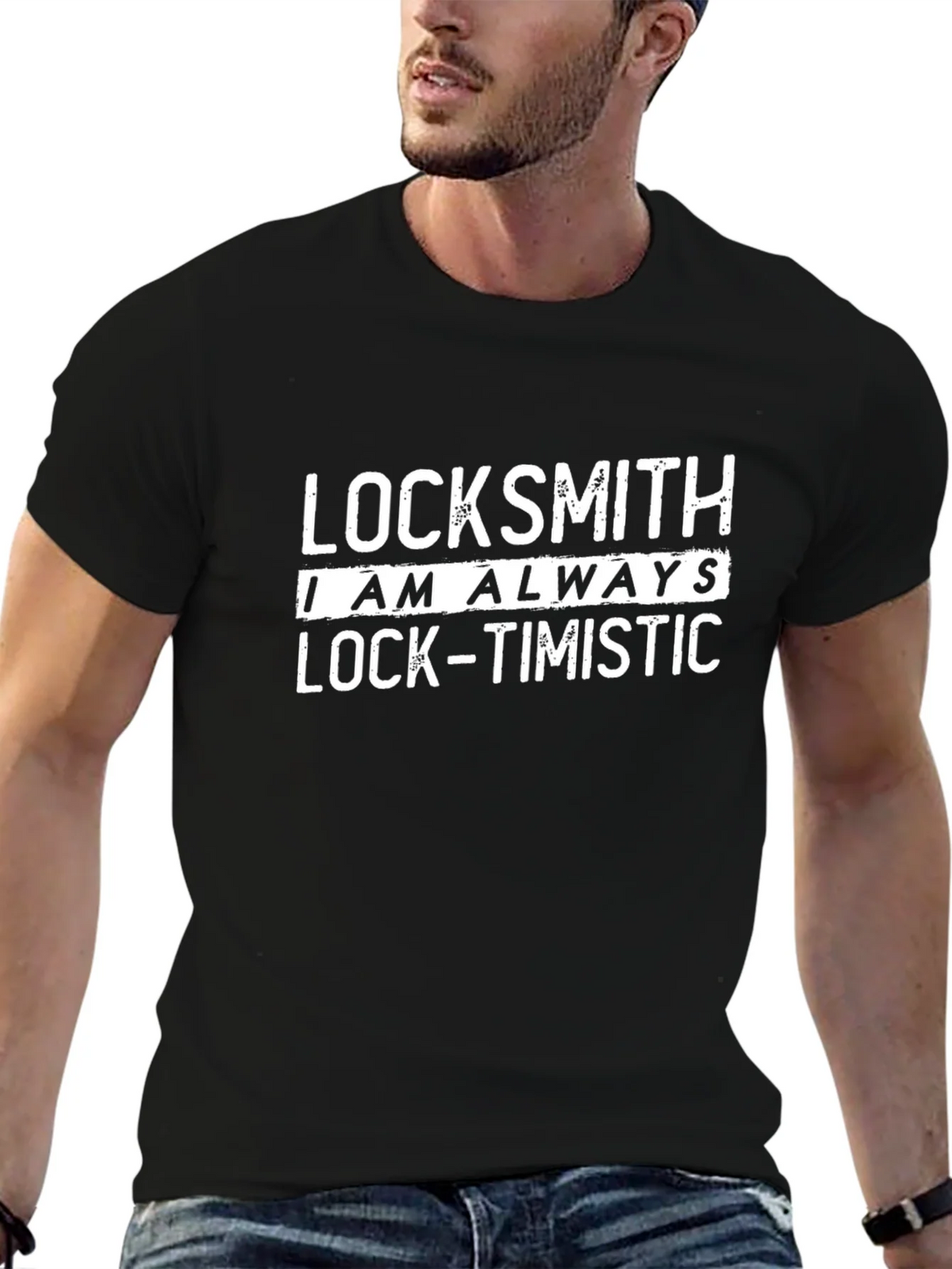 Locksmith Humor Graphic T-Shirt - Lock-Timistic product image 9