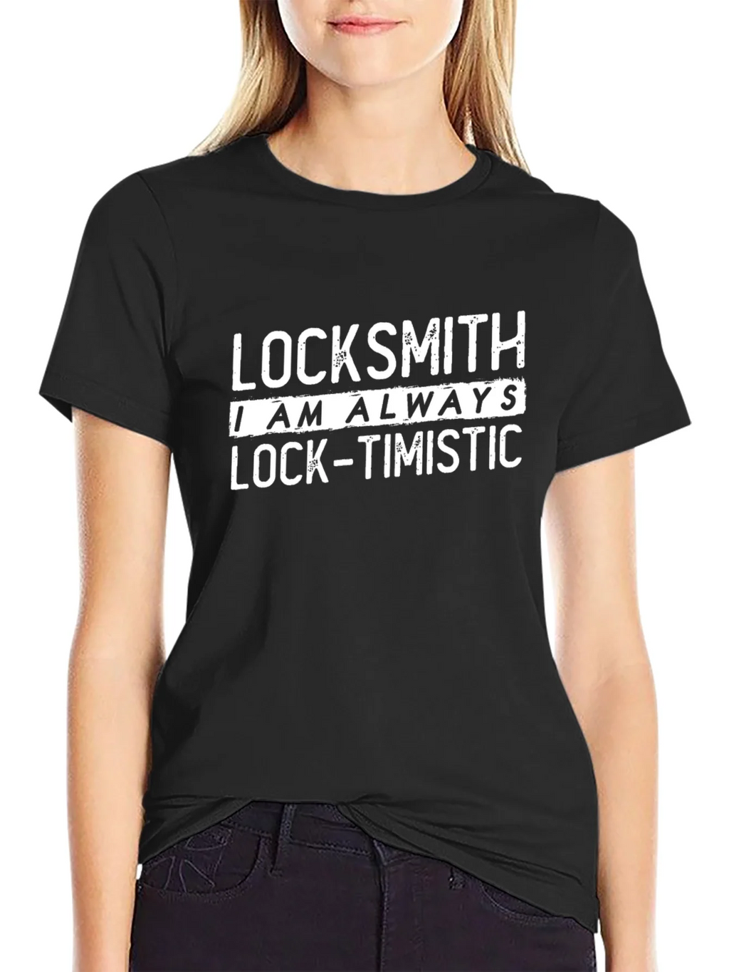 Locksmith Humor Graphic T-Shirt - Lock-Timistic product image 5