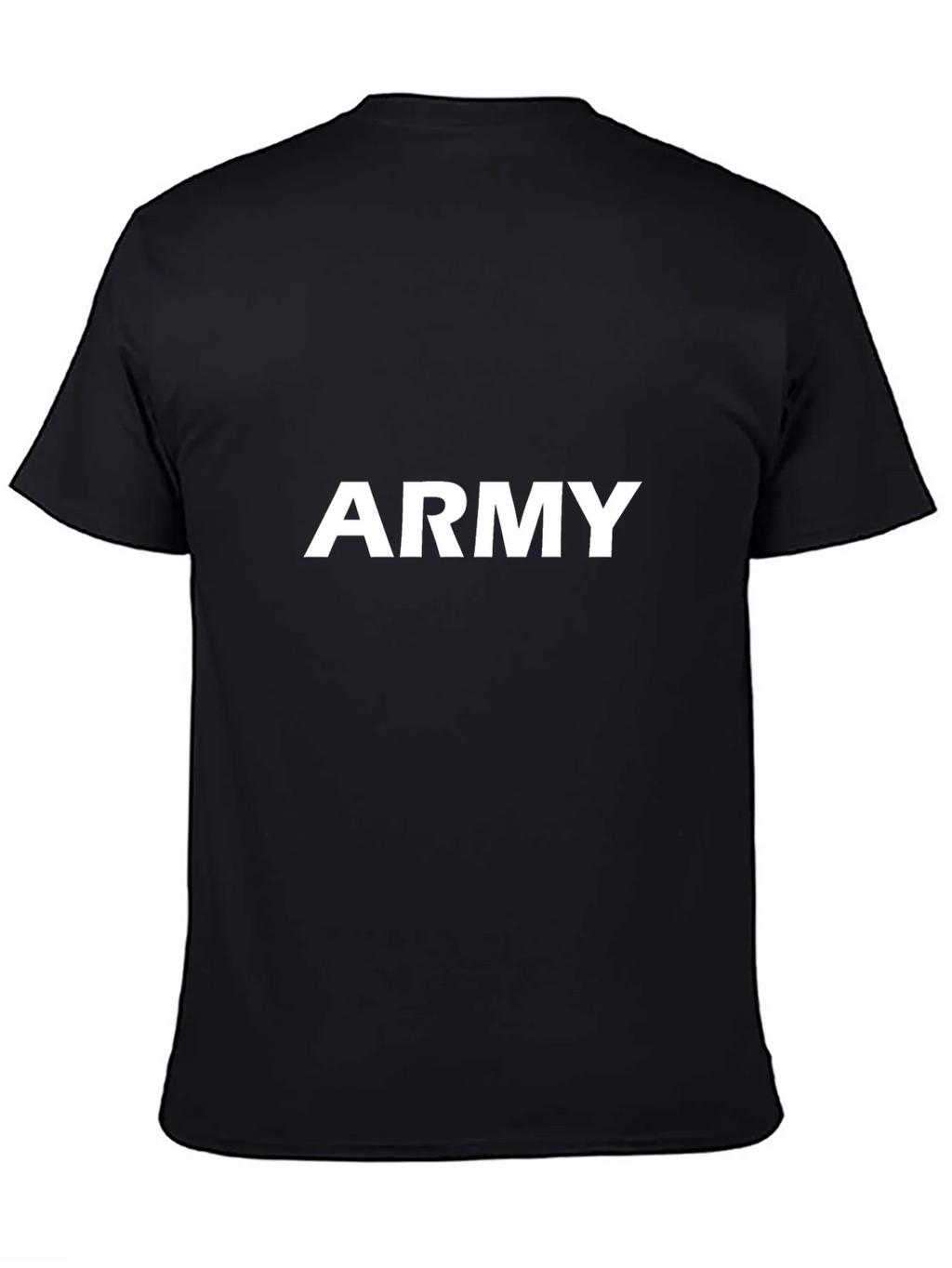 ARMY Graphic T-Shirt - Classic Black Cotton Tee product image 7