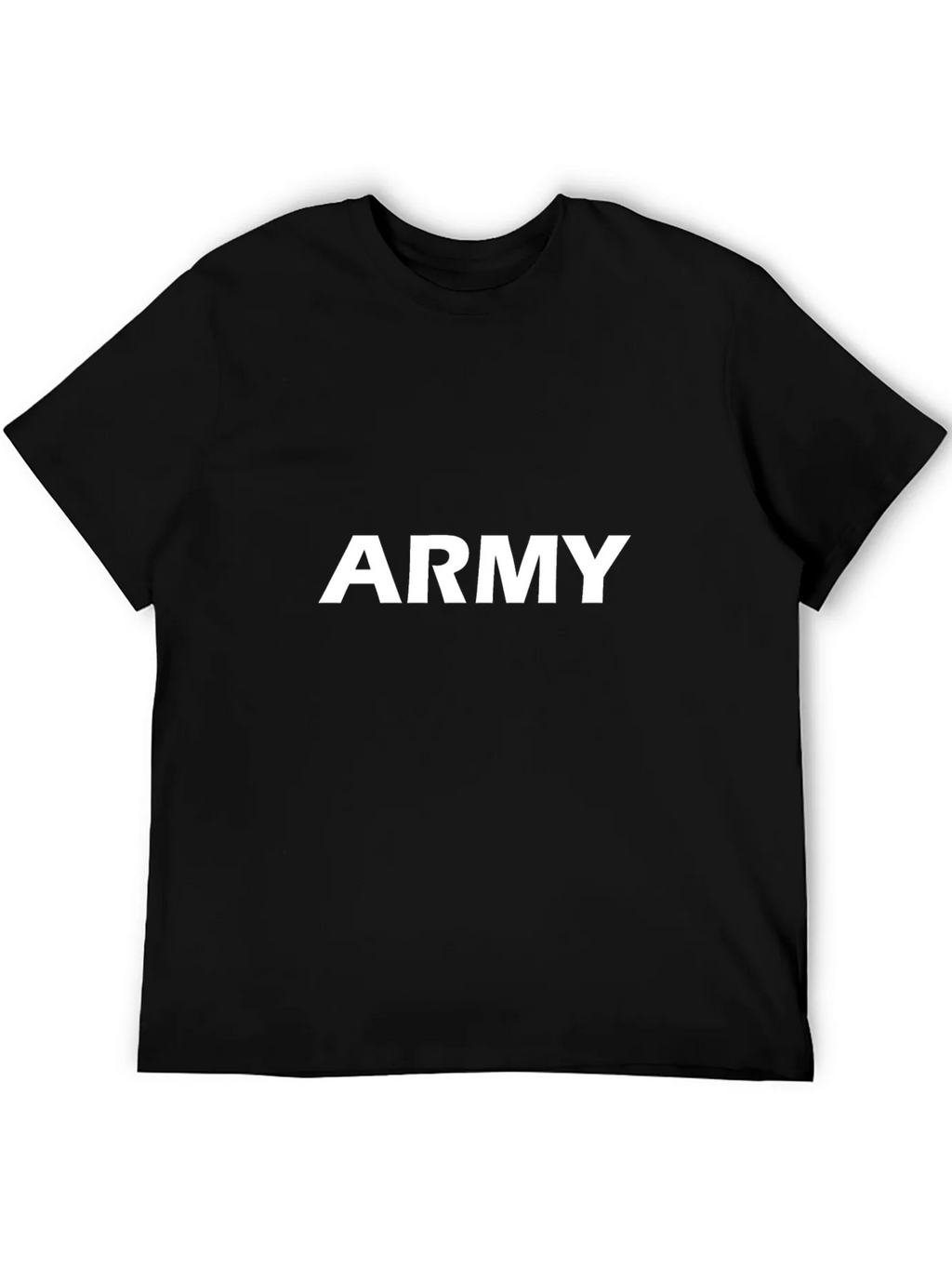 ARMY Graphic T-Shirt - Classic Black Cotton Tee product image 8