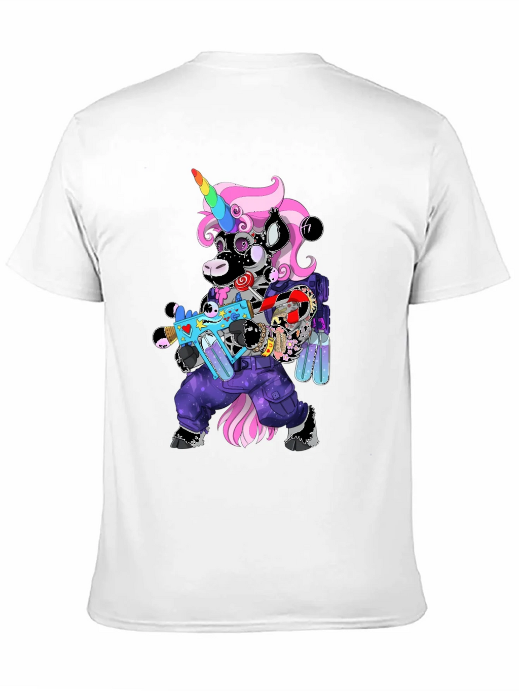 Unicorn Cyberpunk Graphic T-Shirt product image 2