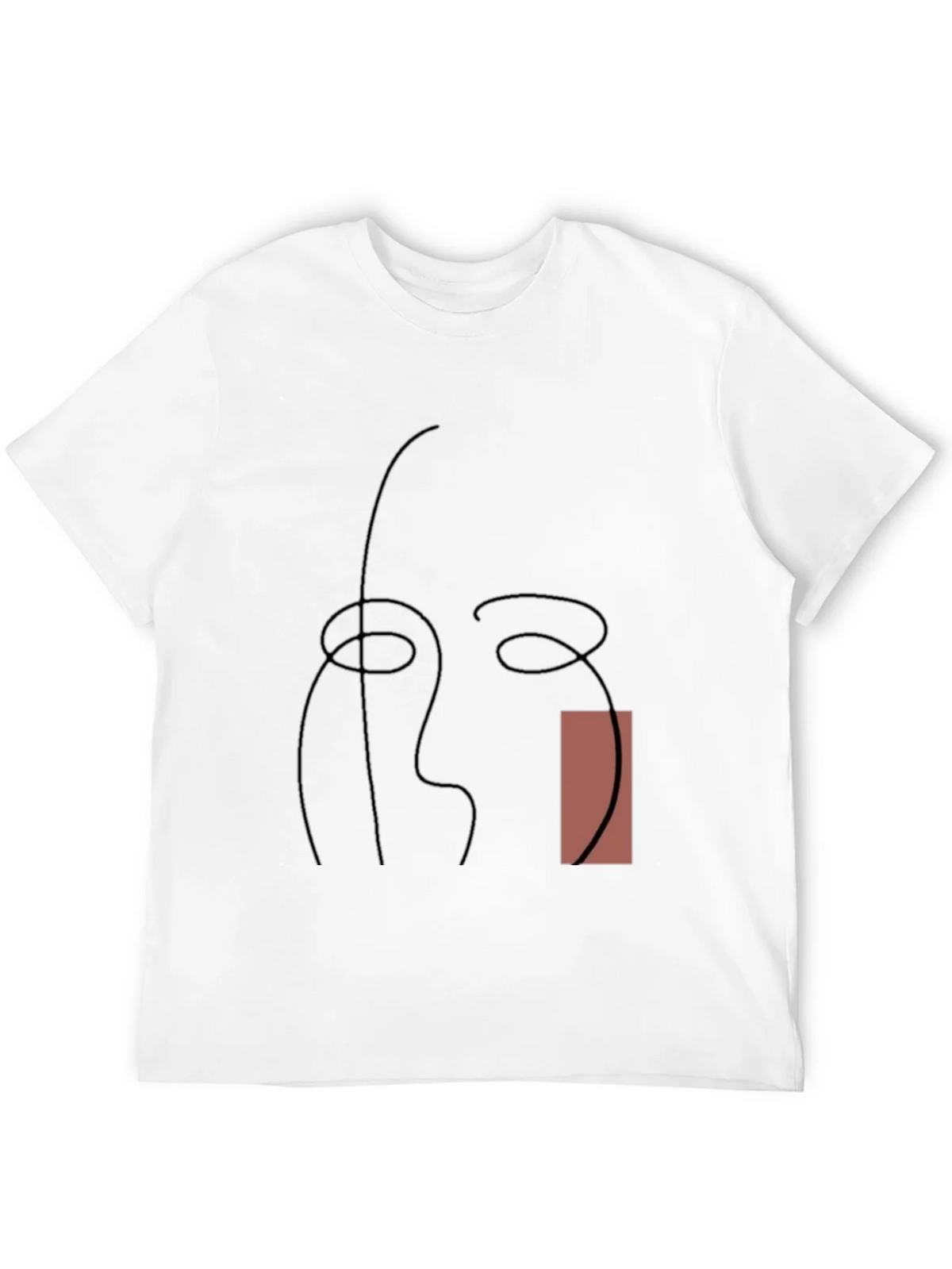 Abstract Line Art Graphic Tee - Modern Style product image 3