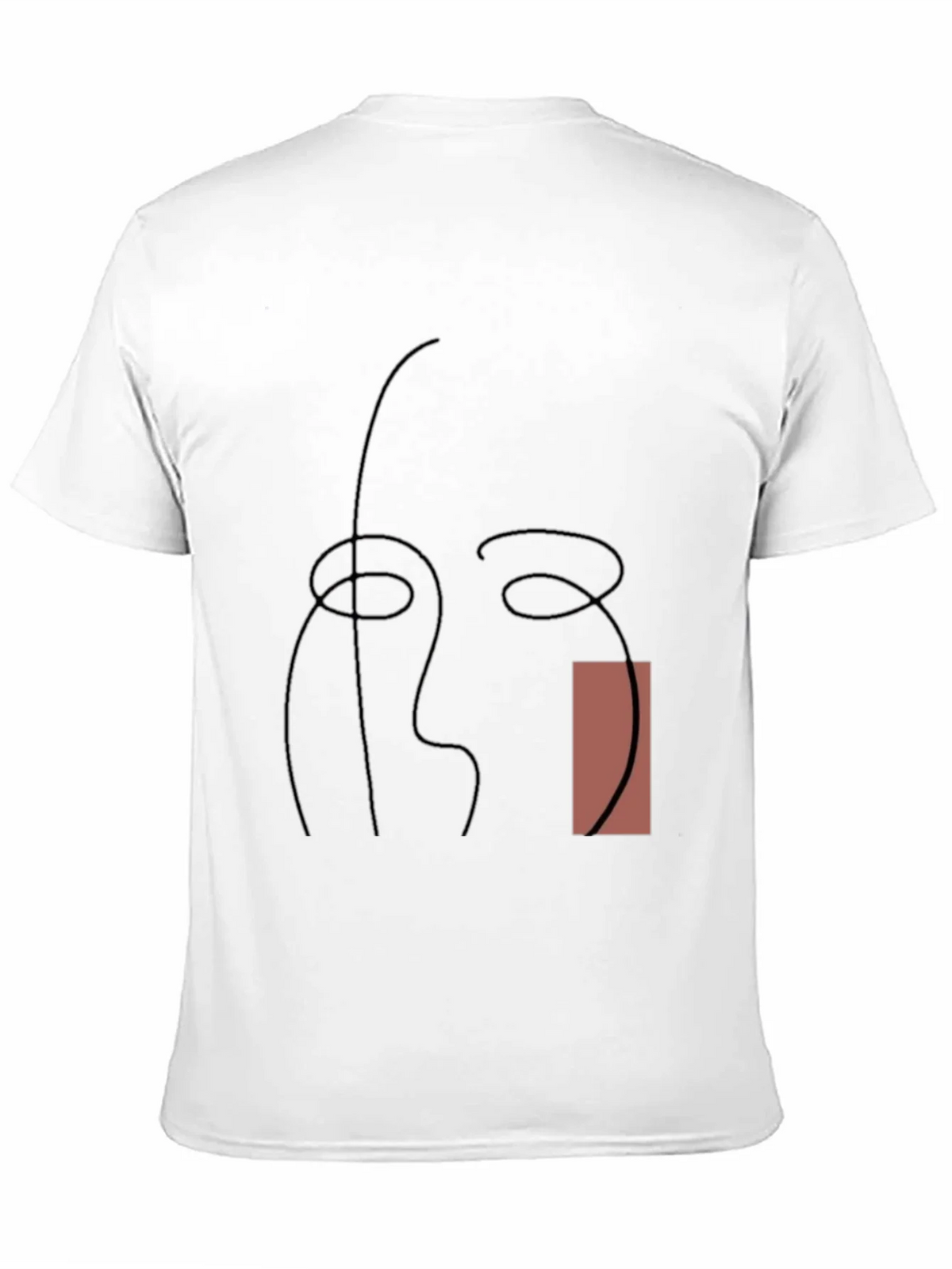 Abstract Line Art Graphic Tee - Modern Style product image 2